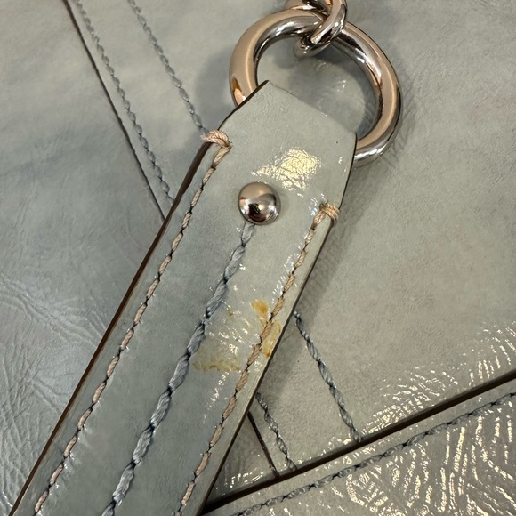 Baby Blue Coach Clutch - Picture 5 of 11